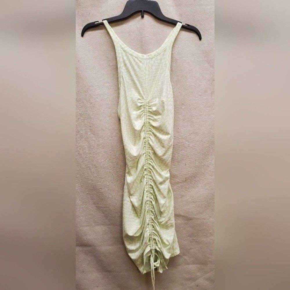 Derek Heart Sleeveless Ruched Ribbed Size M Casual Dress.